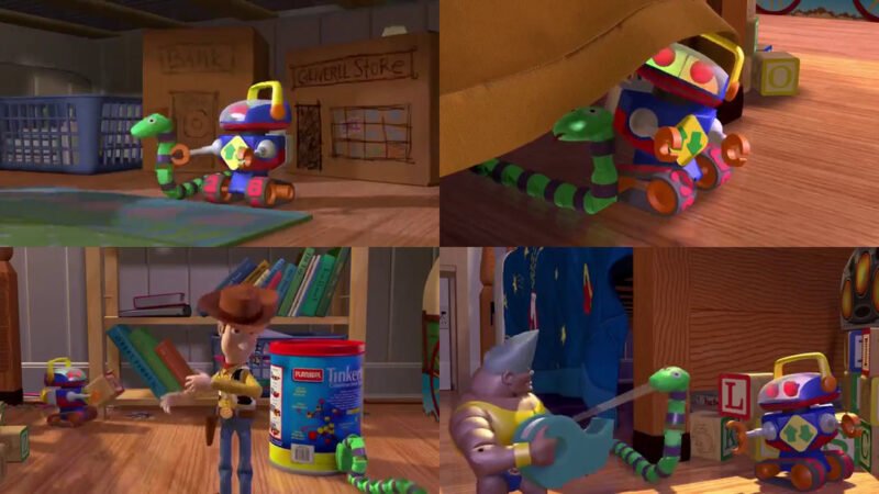 Toy Story Robot and Snake