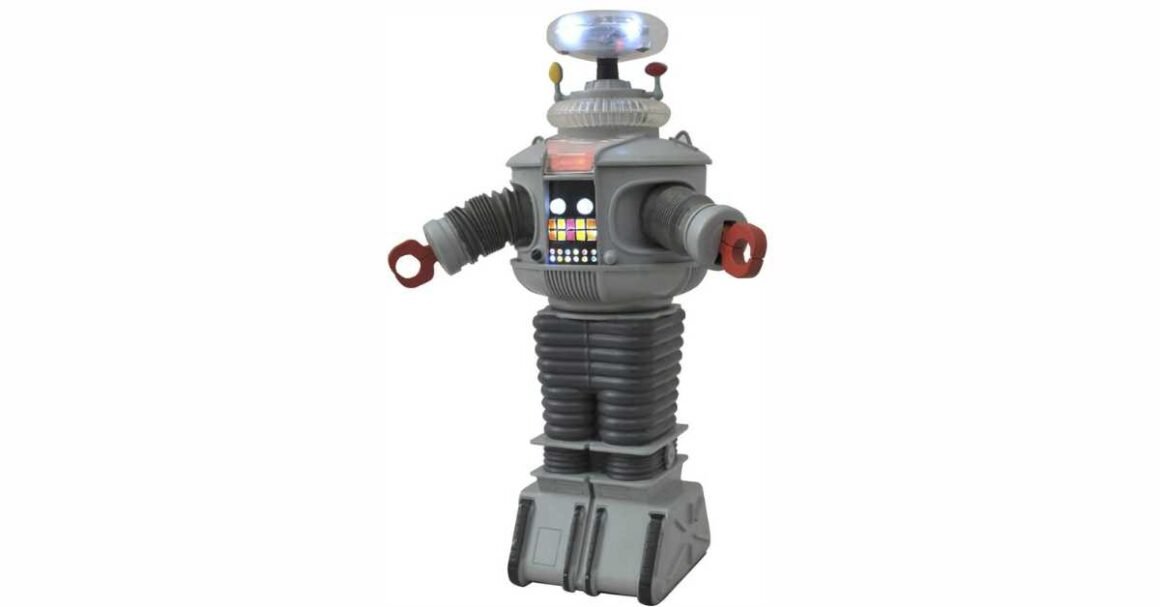 vintage lost in space robot toy 1960s
