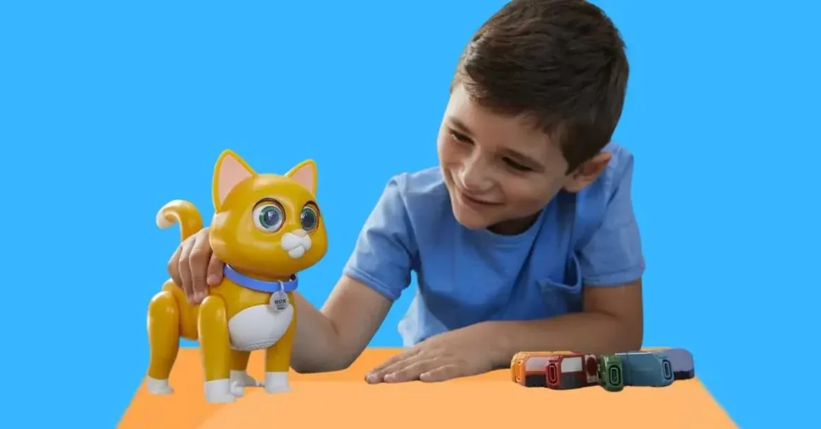 Robot Cat Toy Sox