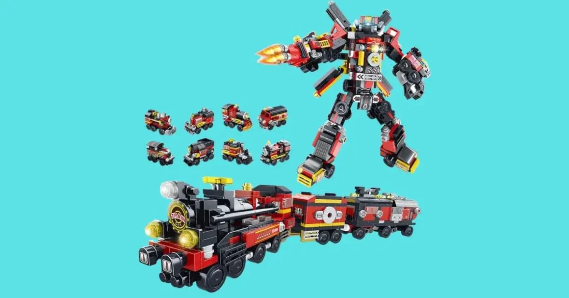 robot train transformer toys