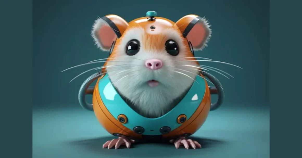 "Robot Hamster Toy - Cute and Interactive Robotic Hamster Pet"