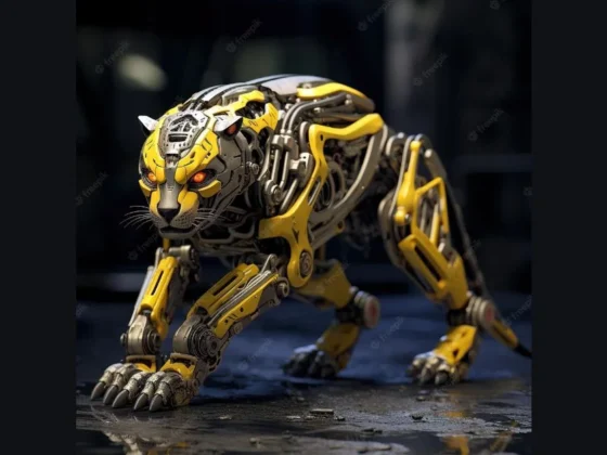 "Robot Tiger Toy"