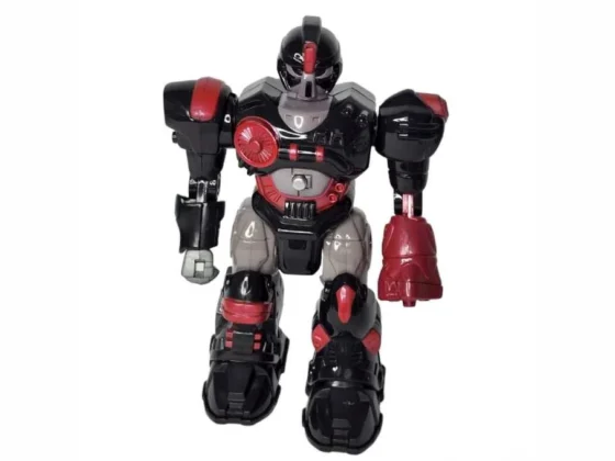 black robot toy