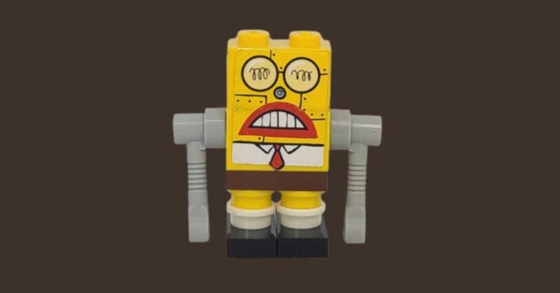 spongebob robot toy