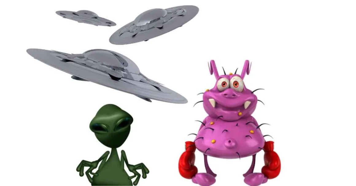 Monsters vs Aliens Robot Toy