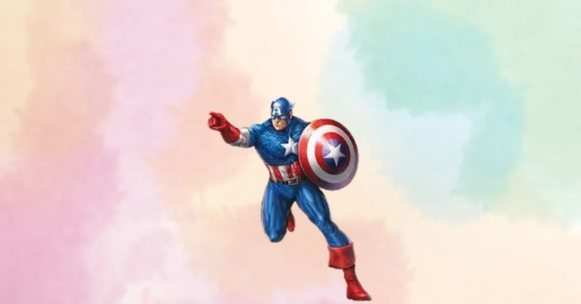 Captain America Robot Toy - Marvel Superhero-Inspired Robotic Action Figure"