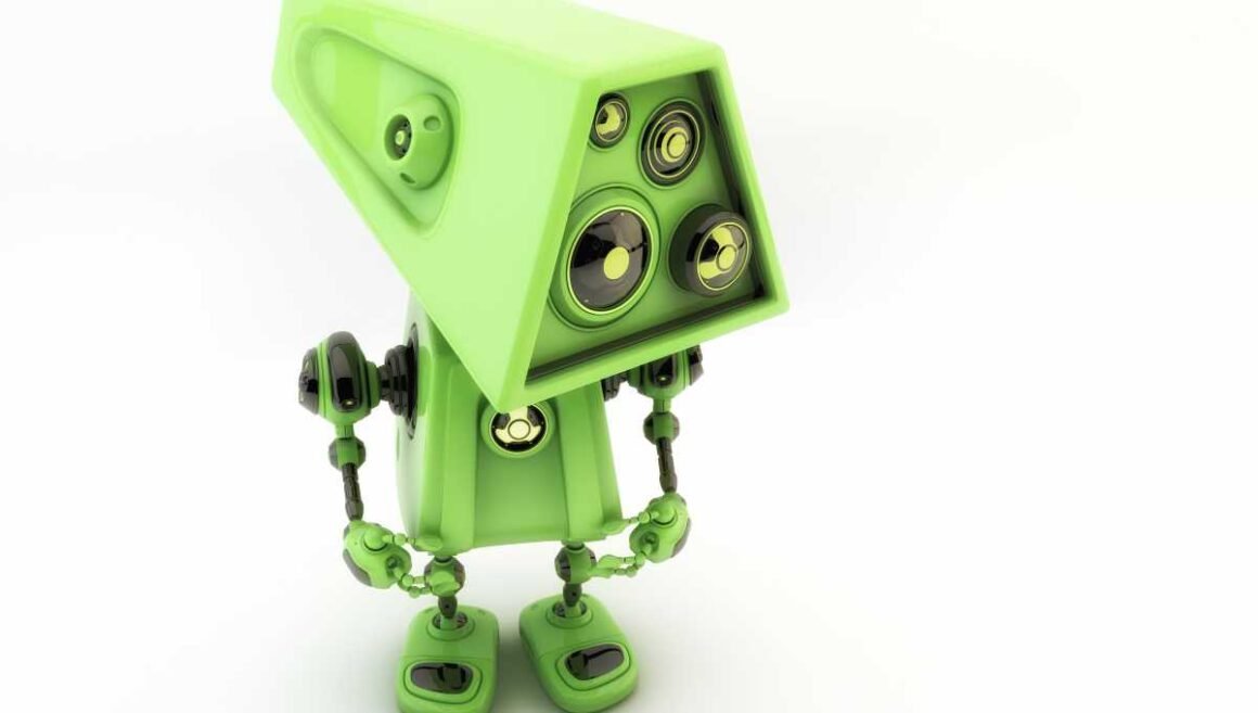 Green Robot Toy