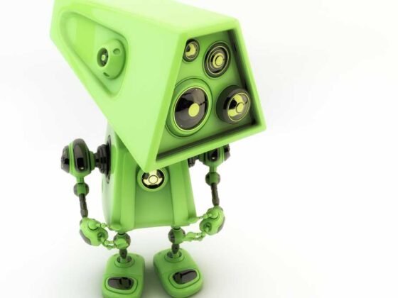 Green Robot Toy