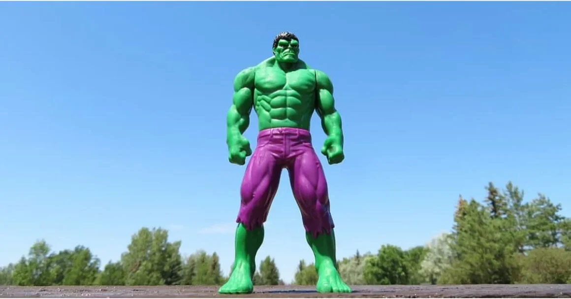 "Hulk Robot Toy - Collectible Marvel Action Figure"