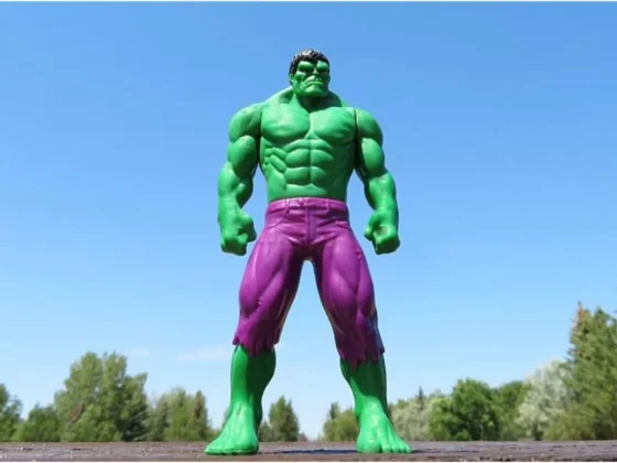 "Hulk Robot Toy - Collectible Marvel Action Figure"