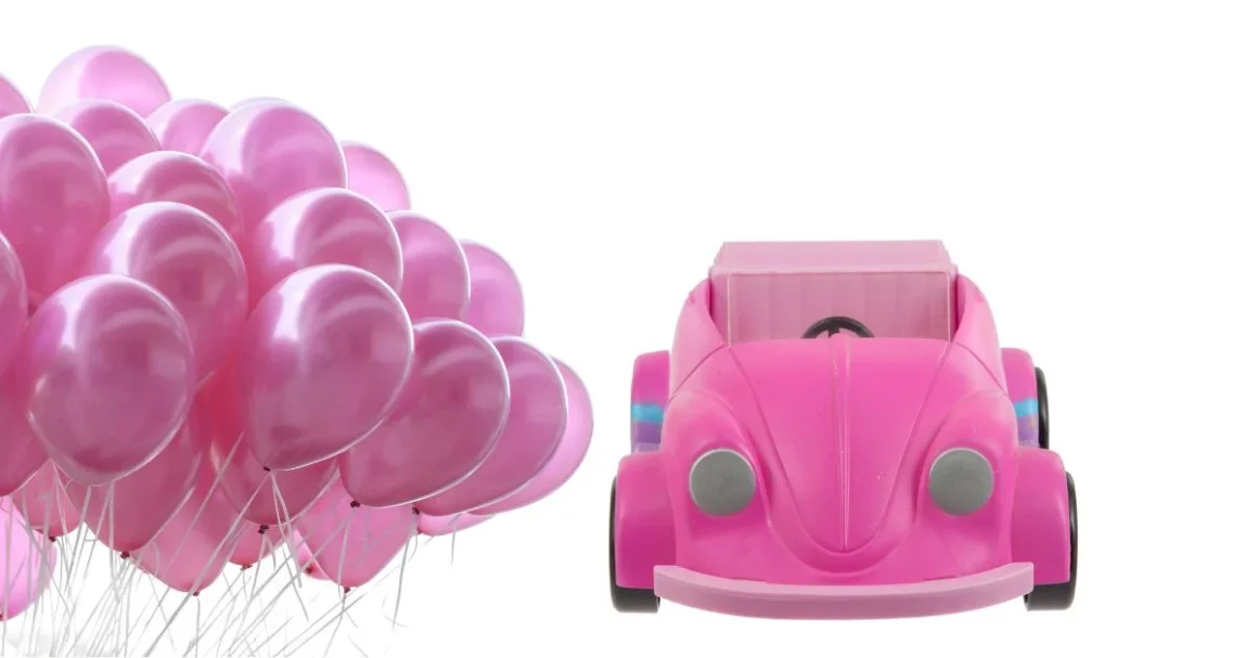 "Adorable Pink Robot Toy - A Playful Companion for Kids"
