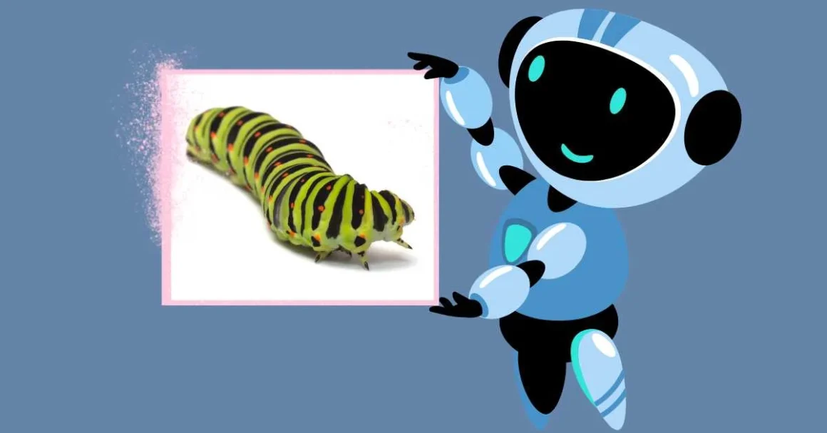 larva robot toys