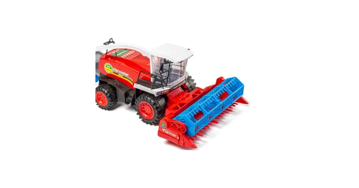 "Toy Harvester - Miniature Farm Machinery Replica"