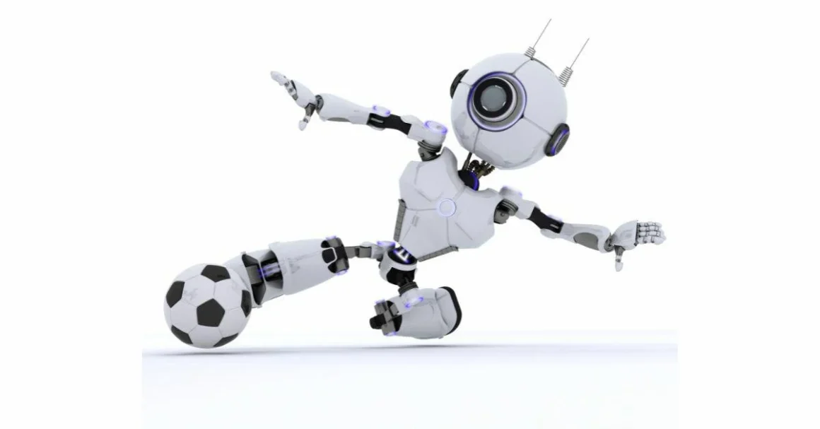 Football Robot Toy - Futuristic Playtime Companion
