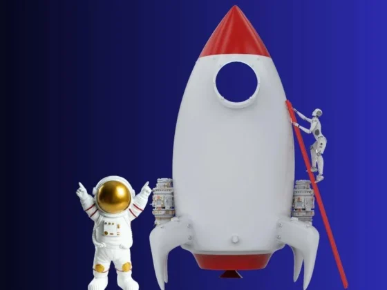 WolVol Space Astronaut Robot Toy