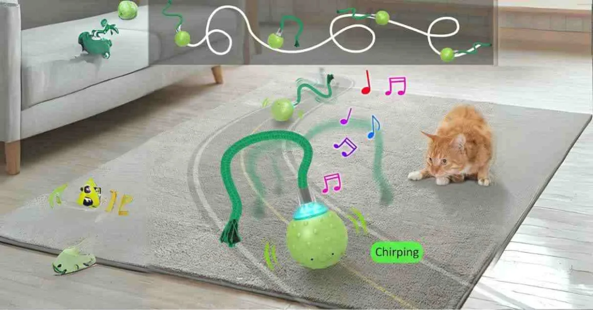 Playful Robot Toys for Cats - Interactive and Entertaining Feline Entertainment