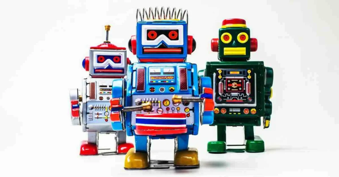 Vintage 1980s Toy Robot - Nostalgic Robot Toy from the Eighties Era