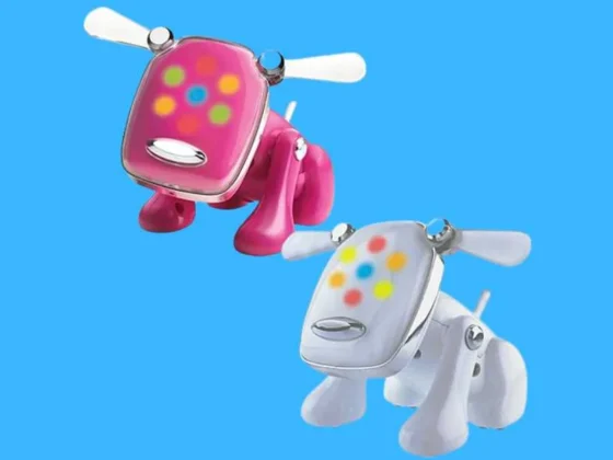 Vintage 2000s Robot Dog Toy - Retro Electronic Pet for Nostalgic Play