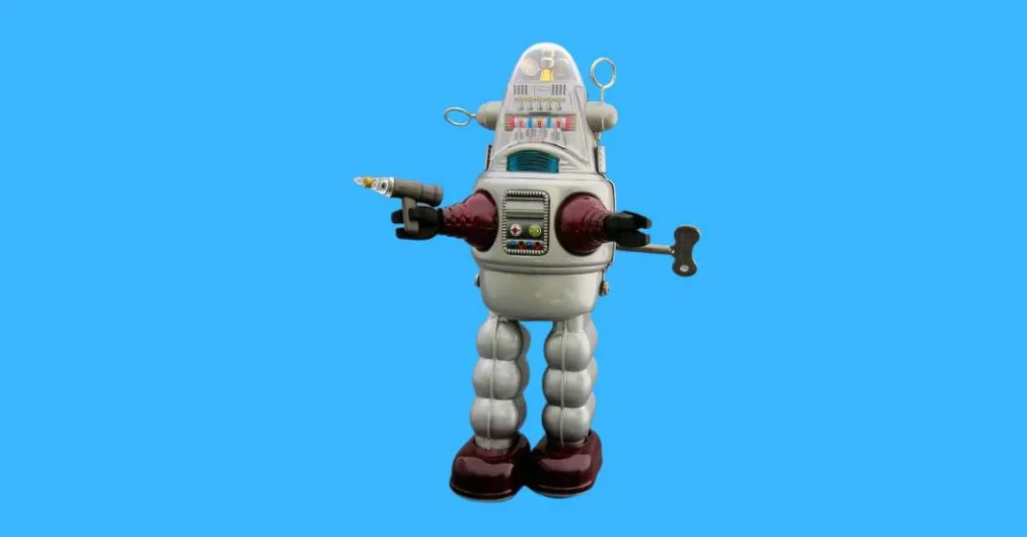 Adorable Robby Robot Toy - A Nostalgic Blast from the Past