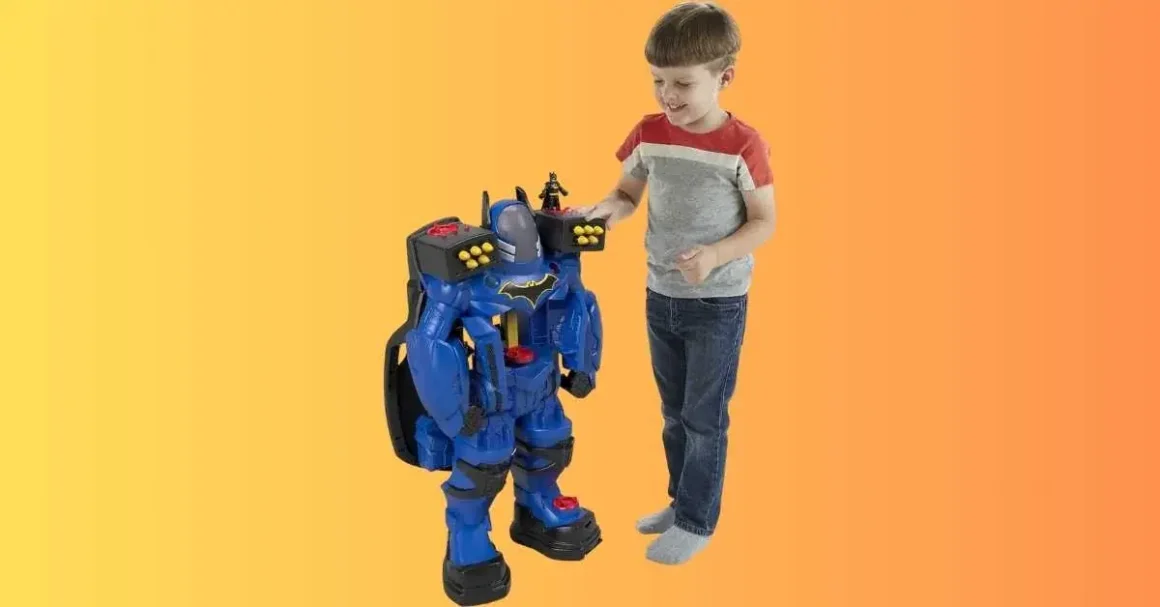 Blue Batman Robot Toy - Limited Edition Collectible