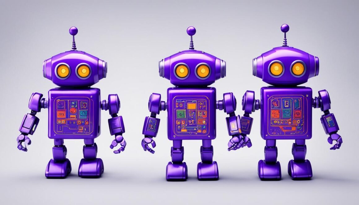 purple robot toy story