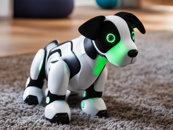 realistic robotic dog toy